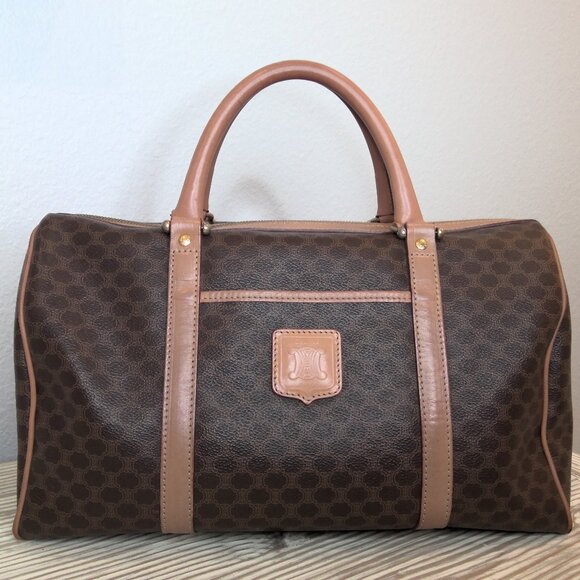 Celine Handbags - Celine Honeycomb Macadam Boston Bag
